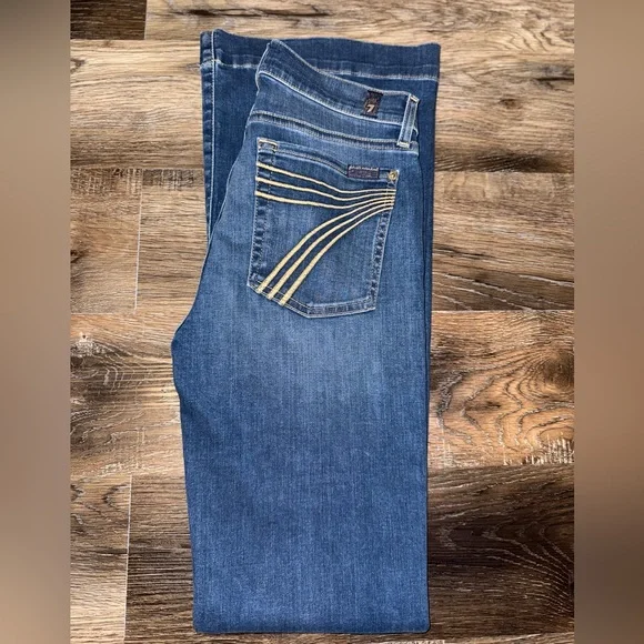 7 For All Mankind Dojo Jeans 7FAMK - Picture 2 of 4
